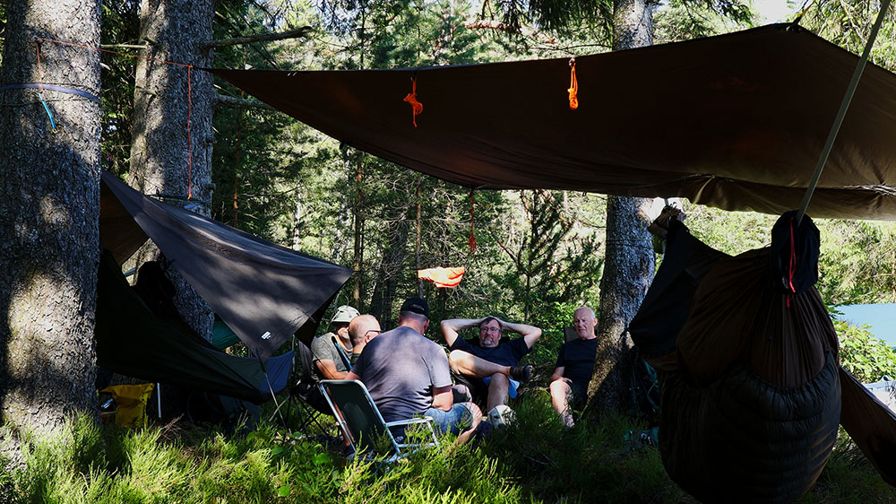 Wild camping with Swedish friends (19)